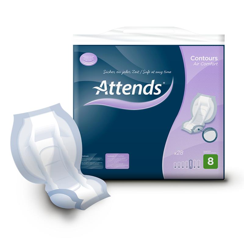 Attends Contours air comfort 8 28.00 Stuks