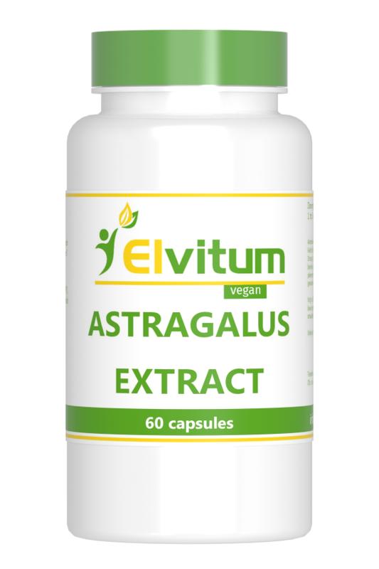 Elvitum Astragalus extract 500mg 60.00 Capsules