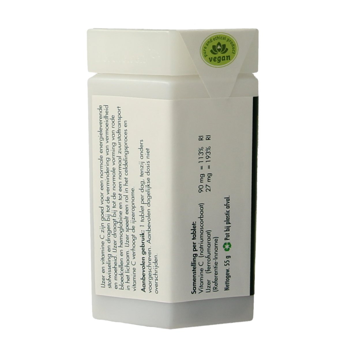 Berthelsen IJzer + vitamine C 90.00 Tabletten
