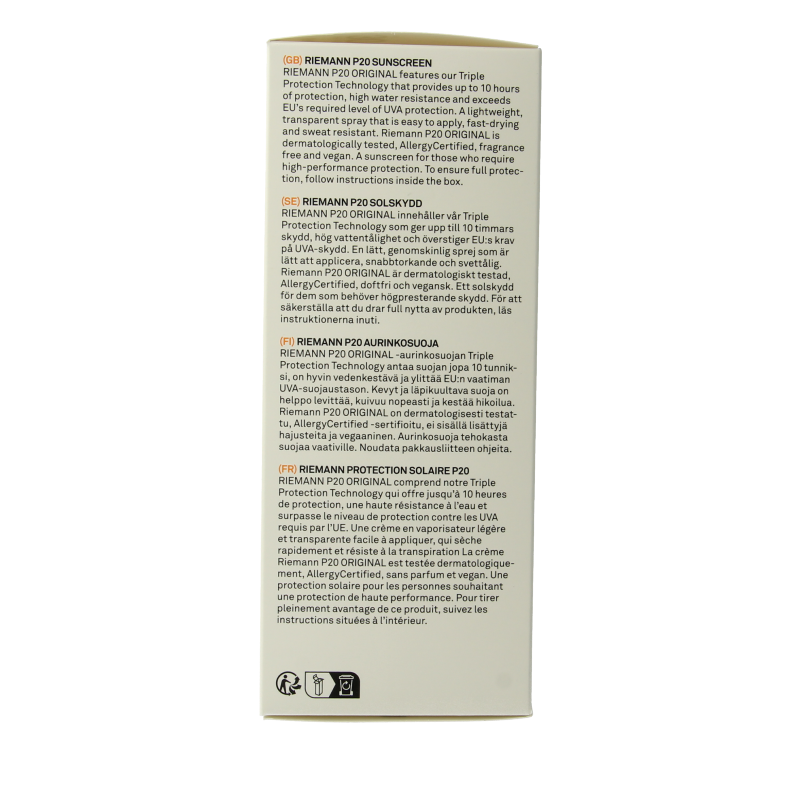 P20 Original spray SPF30 175 Milliliter
