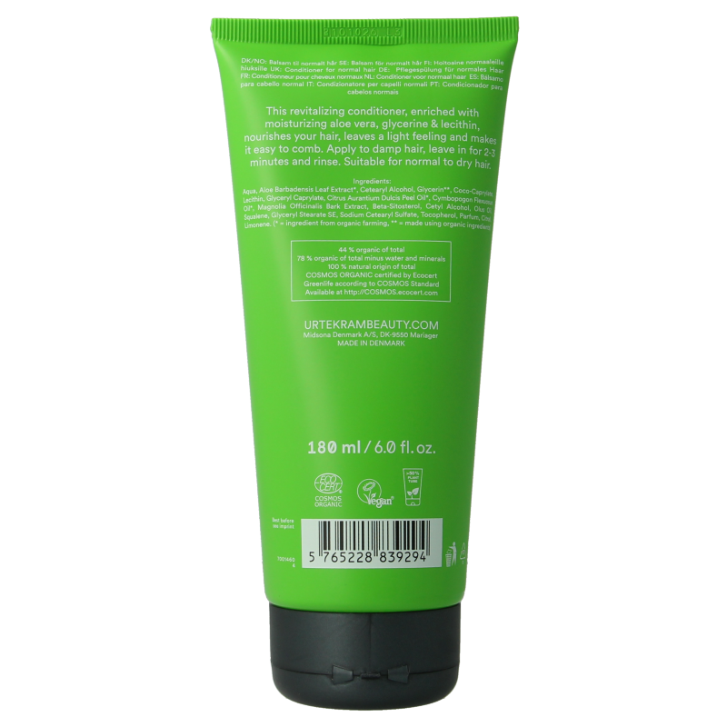 Urtekram Conditioner aloe vera 180 Milliliter