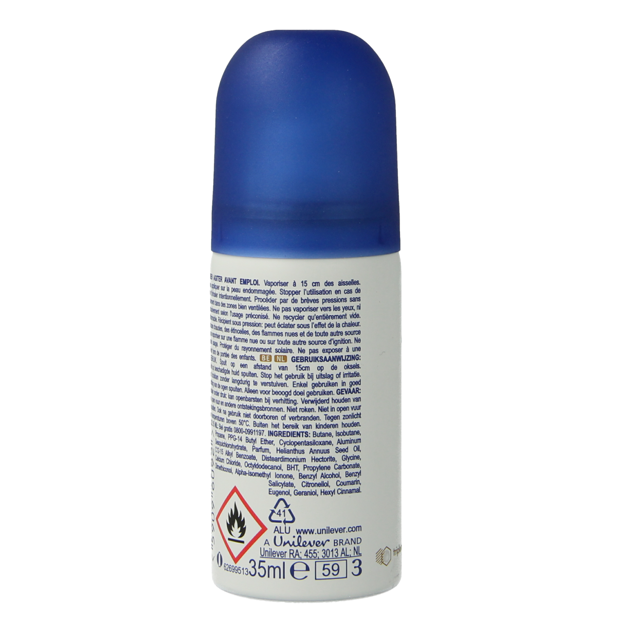 Dove Deospray original mini 35.00 Milliliter