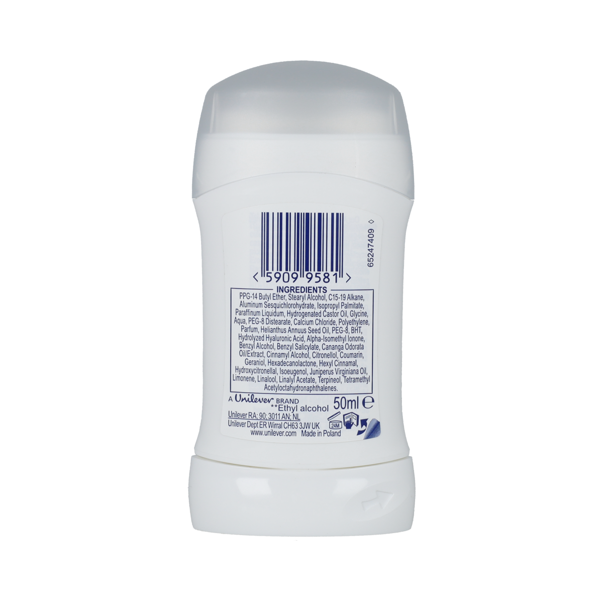 Dove Deodorant stick invisible dry 50.00 Milliliter