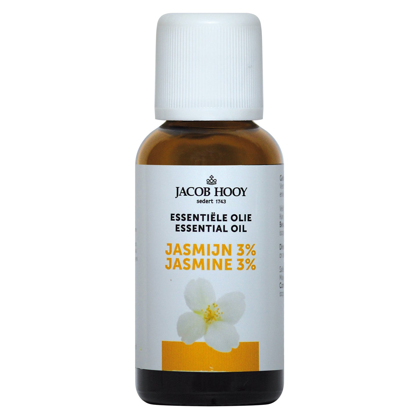 Jacob Hooy Jasmijn olie 30.00 Milliliter