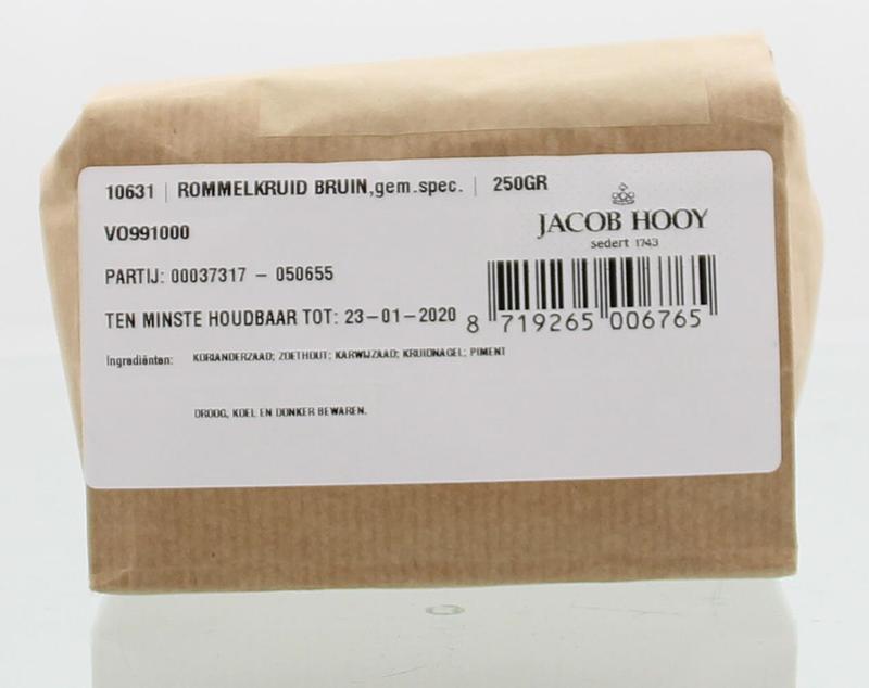 Jacob Hooy Rommelkruid bruin 250 Gram
