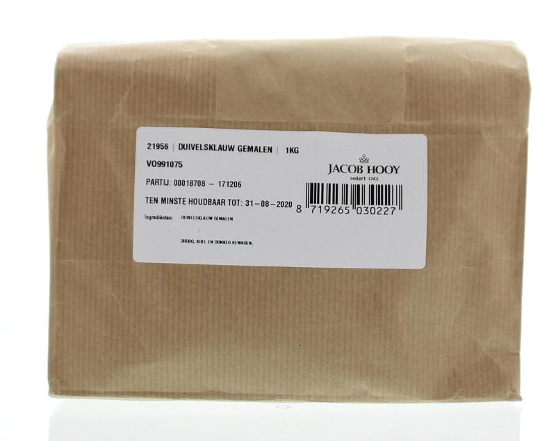 Jacob Hooy Duivelsklauw/teufelskraut gemalen 1.00 Kilogram