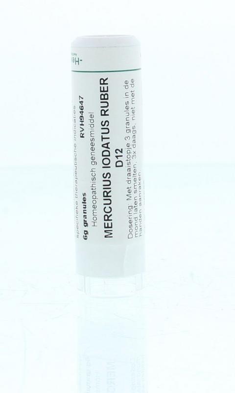 Homeoden Heel Mercurius iodatus ruber D12 6.00 Gram