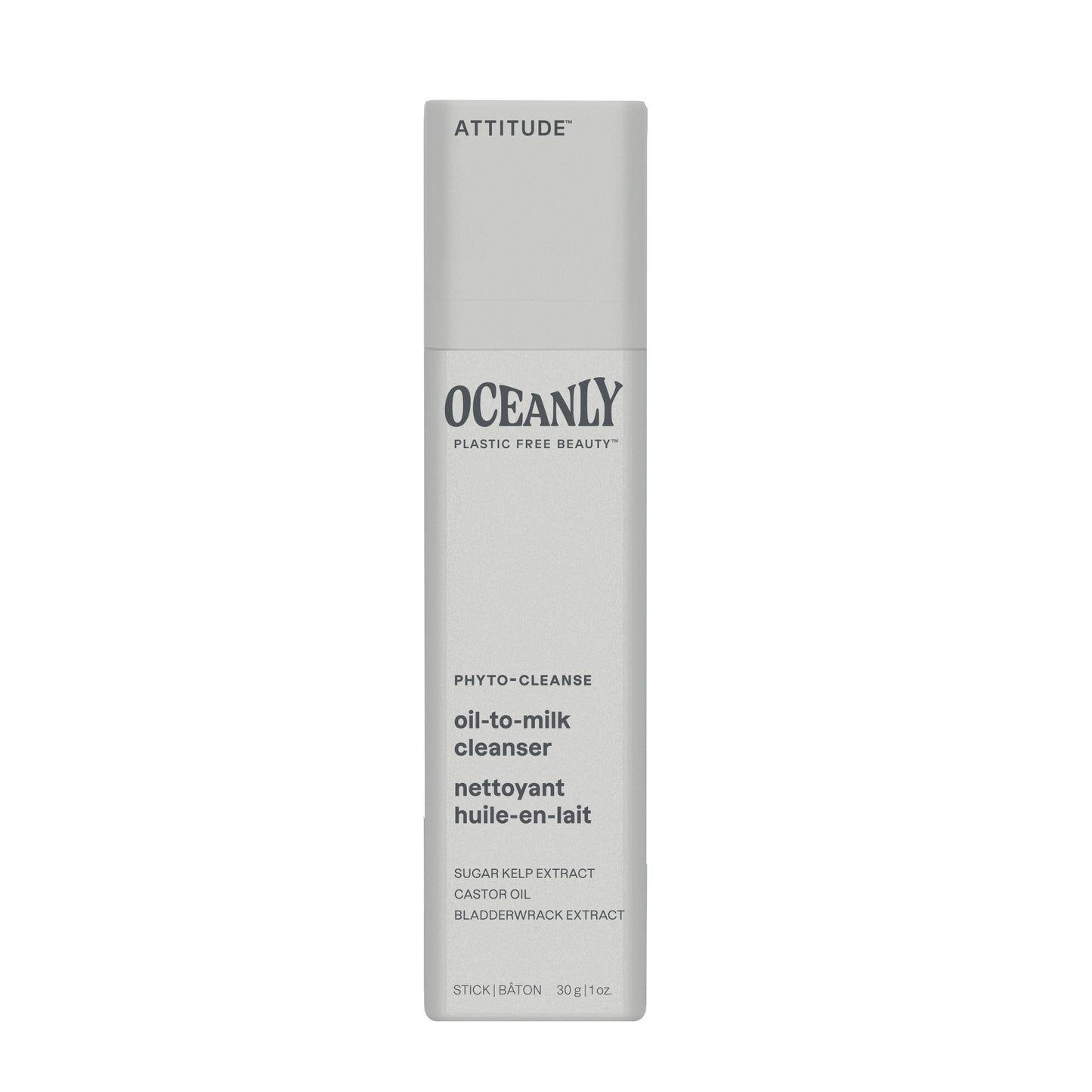 Attitude Oceanly phyto cleanse olie in melk reiniger stick 30 Gram