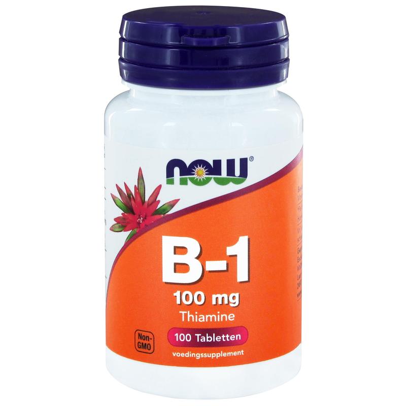 NOW Vitamine B1 100mg 100.00 Tabletten