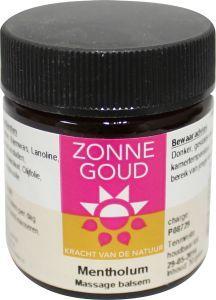 Zonnegoud Mentholum balsem 30.00 Gram