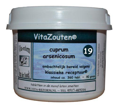 Vitazouten Cuprum arsenicosum VitaZout nr. 19 360.00 Tabletten