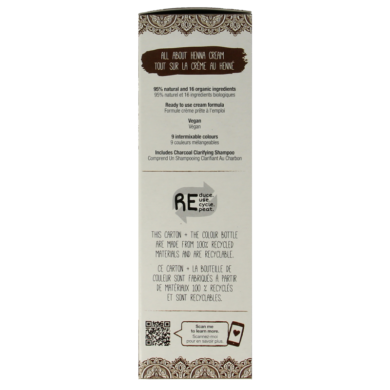 Tints Of Nature Henna cream light brown semi permanent 70 Milliliter