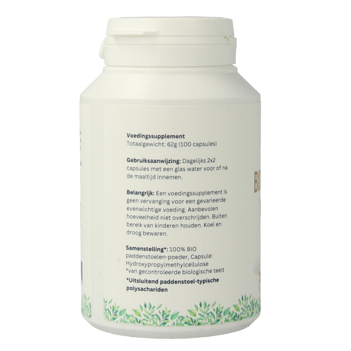 Mycopower Pleurotus bio 100.00 Capsules