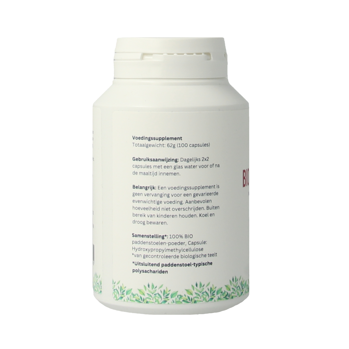 Mycopower Auricularia bio 100.00 Capsules