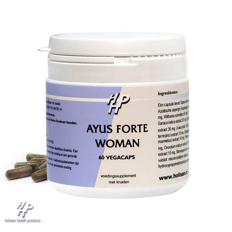 Holisan Ayus forte vrouw 60.00 Vegetarische capsules
