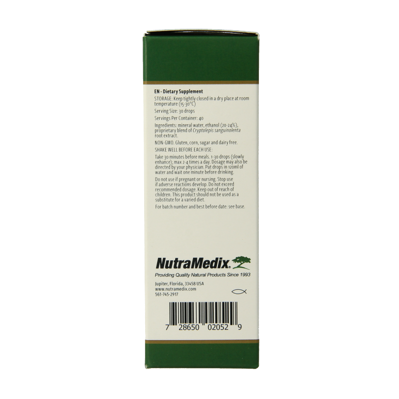 Nutramedix Cryptolepis 60.00 Milliliter
