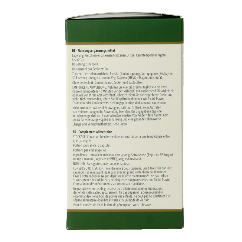 Nutramedix Serrapeptase 120 Vegetarische capsules
