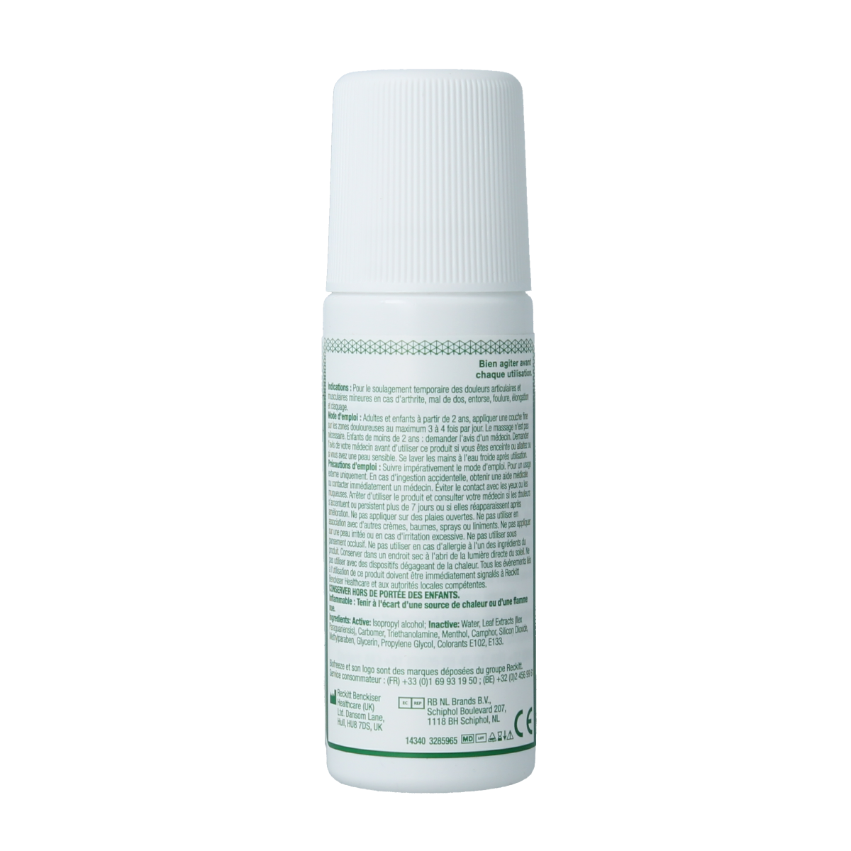 Biofreeze Gel koude werking roller 89.00 Milliliter