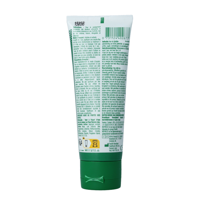 Biofreeze Gel koude werking tube 118 Milliliter
