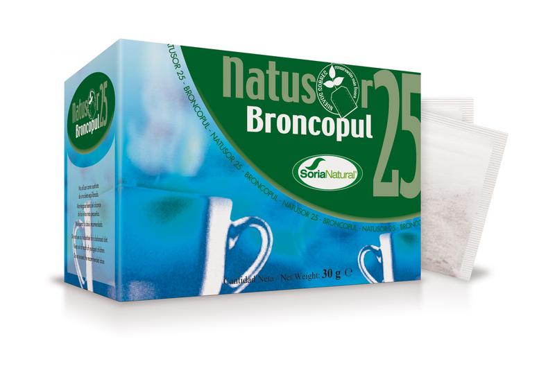 Soria Natural Natusor 25 Broncopul kruideninfusie 20.00 Zakjes