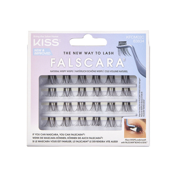 Kiss Falscara natural wispy wisps 1 Stuks