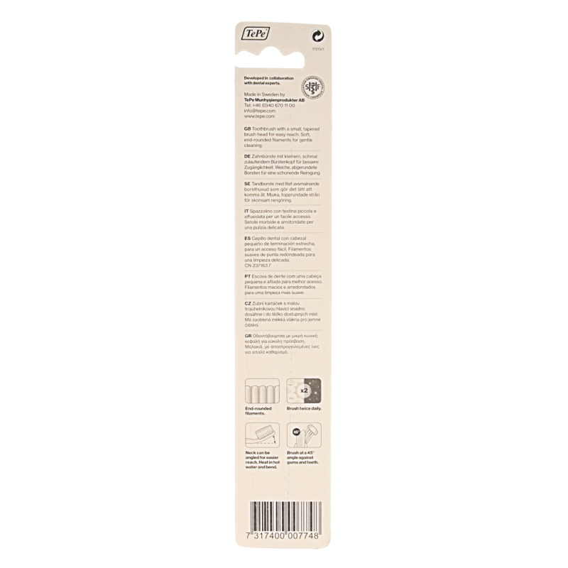 TePe Tandenborstel kids select zoo soft 1.00 Stuks