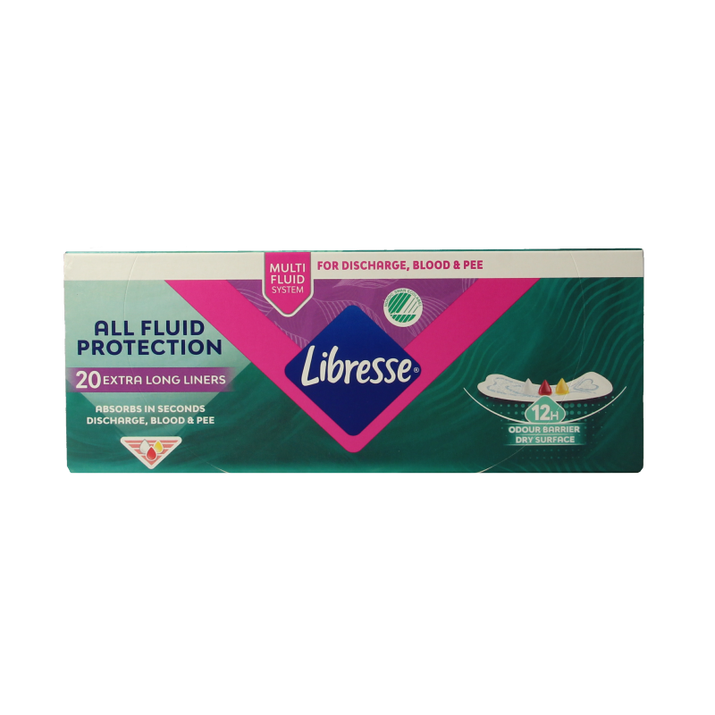 Libresse Inlegkruisjes extra protect XL 20 Stuks