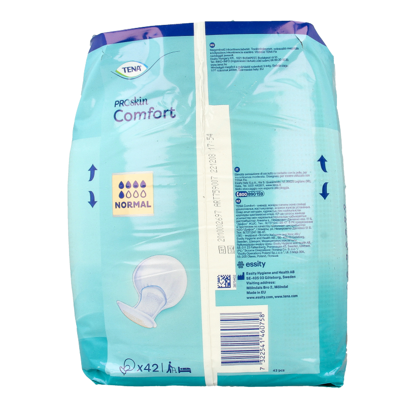 Tena Proskin comfort normal 42 Stuks
