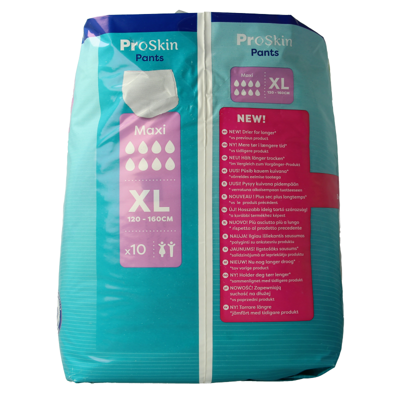 Tena Proskin pants maxi XL 10.00 Stuks