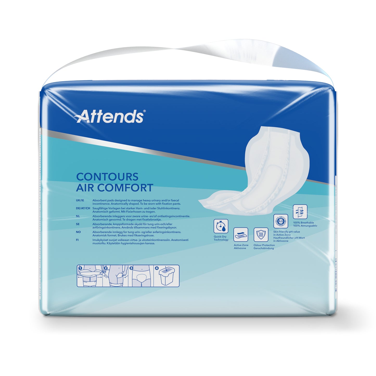 Attends Contours air comfort 6 35 Stuks
