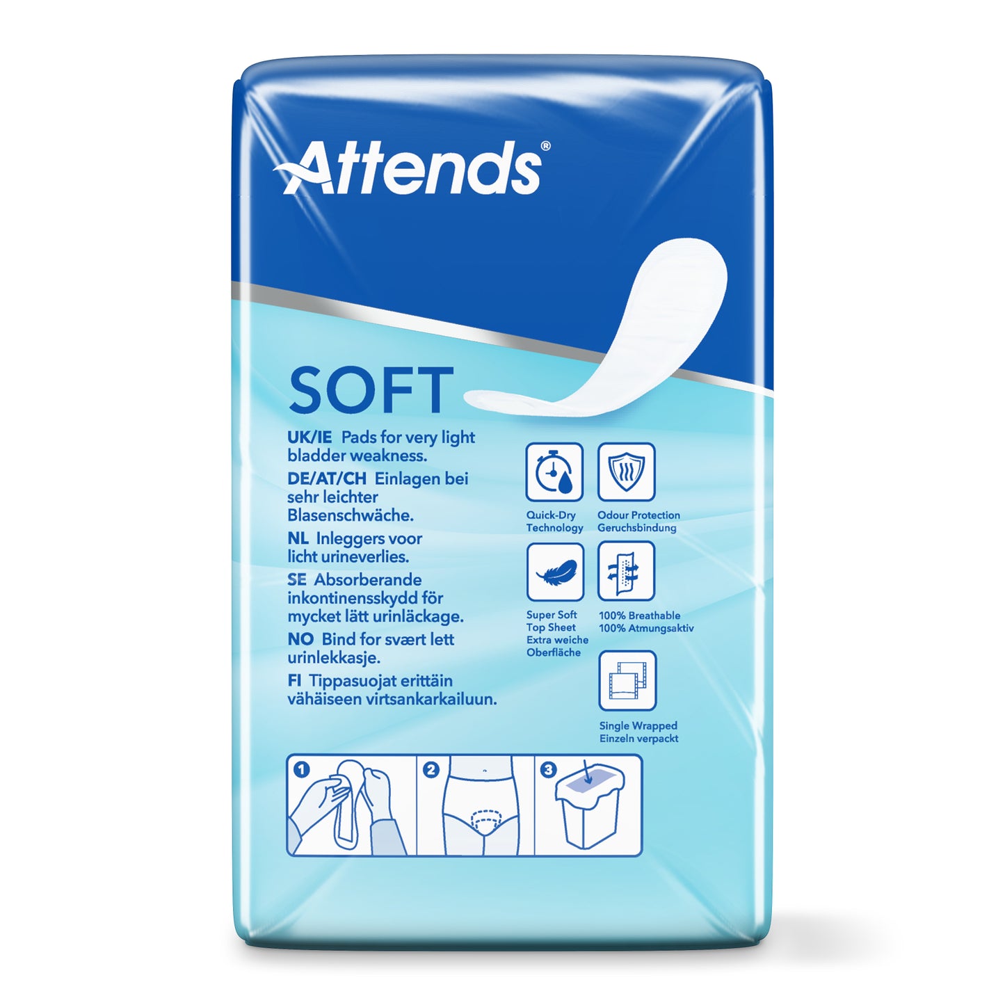 Attends Inlegger soft mini 1 20.00 Stuks