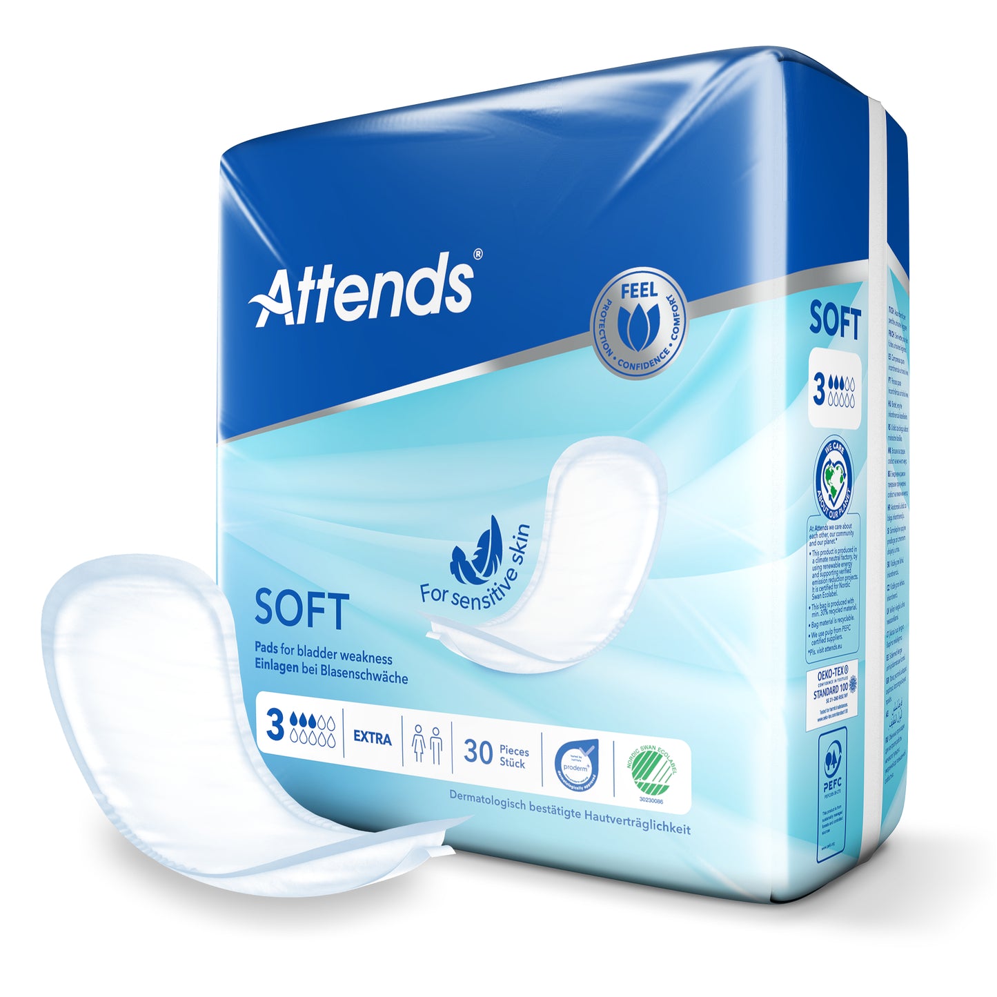 Attends Inlegger soft extra plus 3 10 Stuks