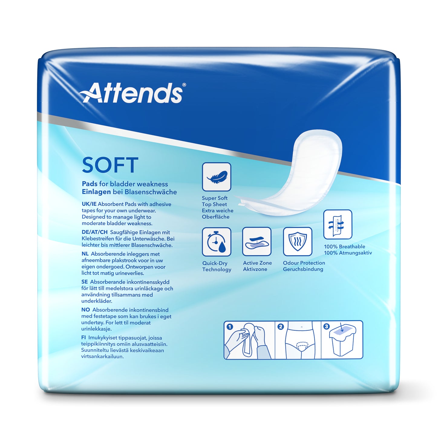 Attends Inlegger soft super 4 46.00 Stuks