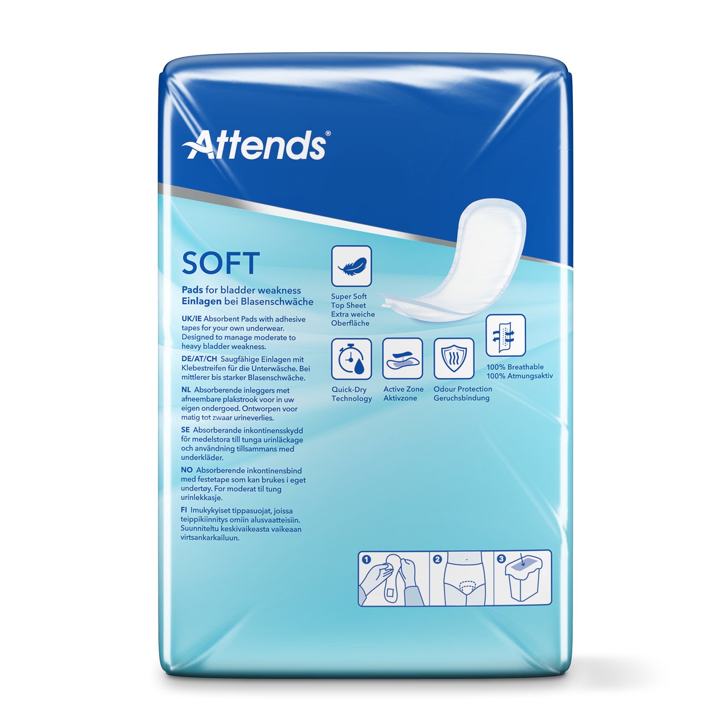 Attends Inlegger soft 6 38.00 Stuks