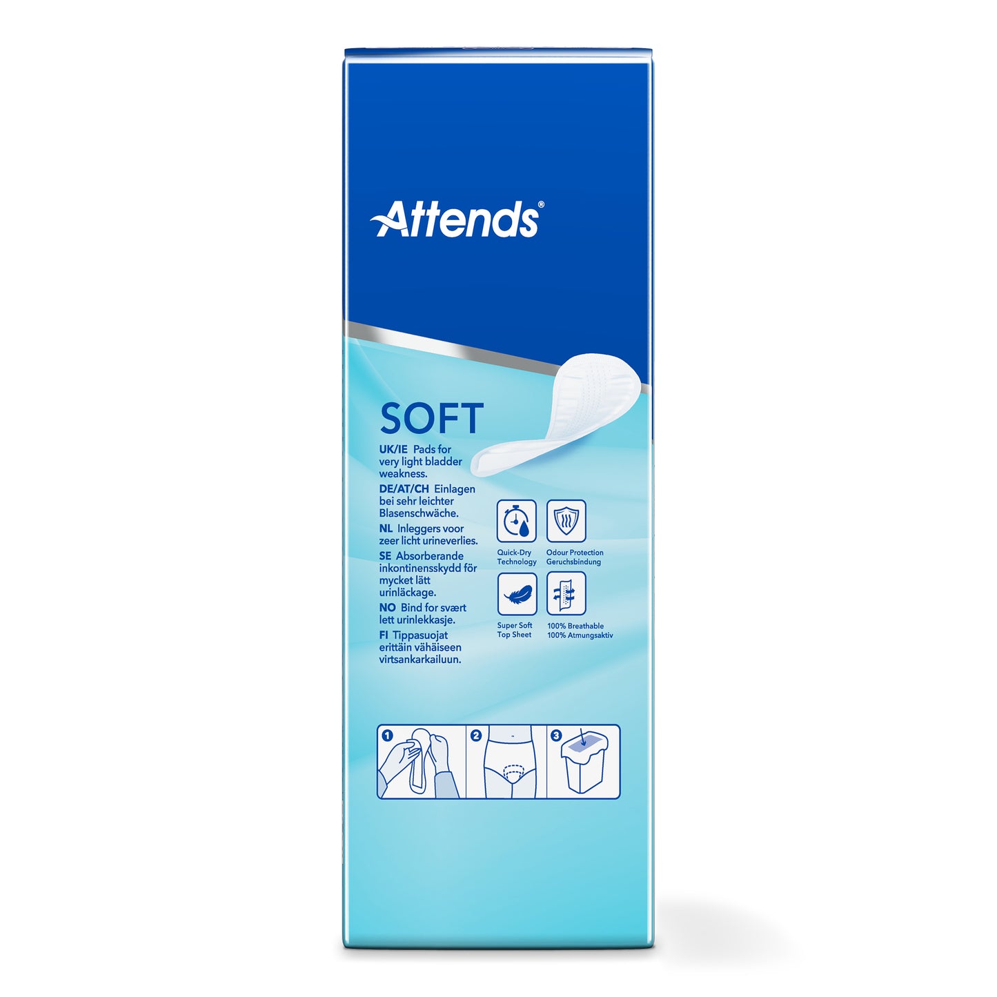 Attends Inlegger soft ultra mini 28 Stuks