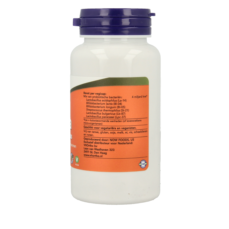 NOW Biotica 4x6 acidophilus 60 Vegetarische capsules