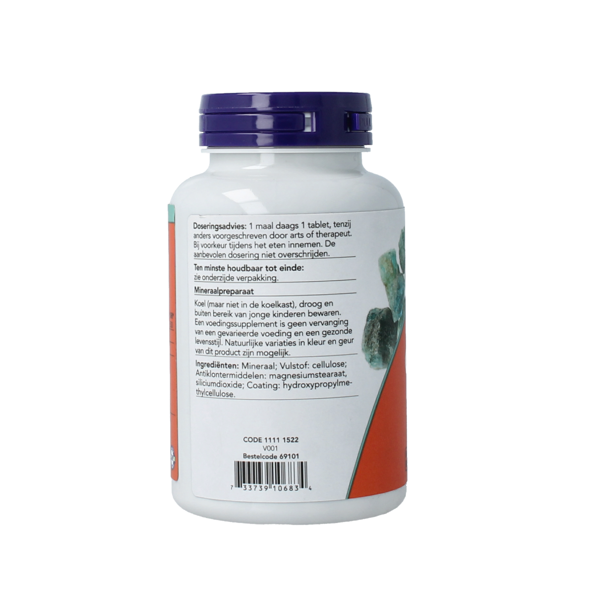 NOW Zink glucoraat 50mg 250.00 Tabletten