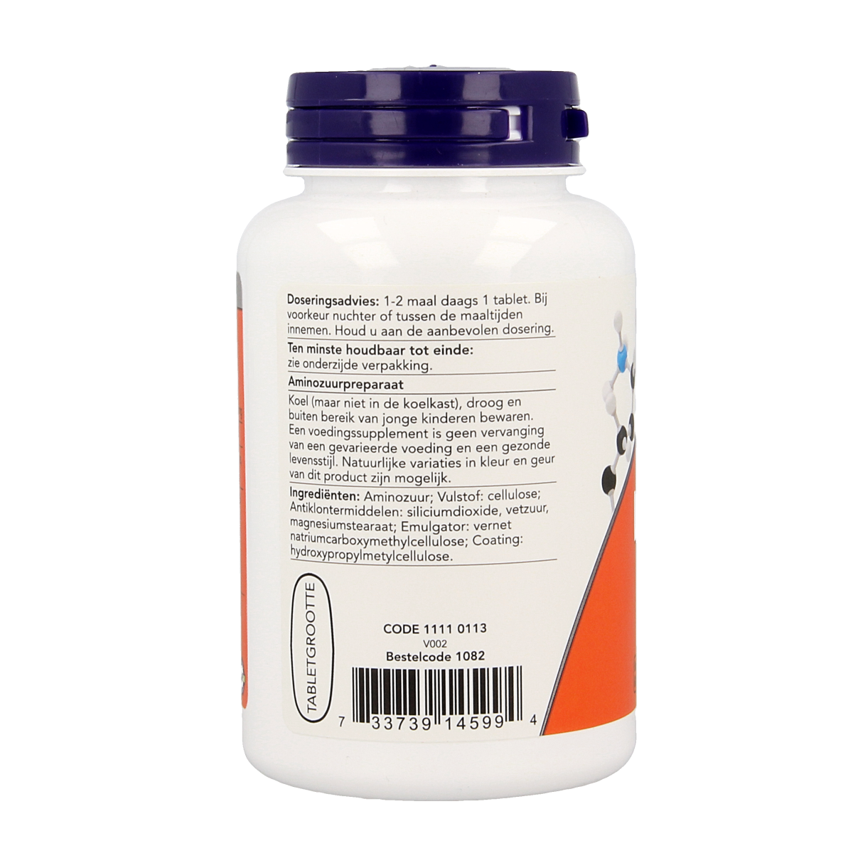 NOW L-Lysine 1000mg 100.00 Tabletten