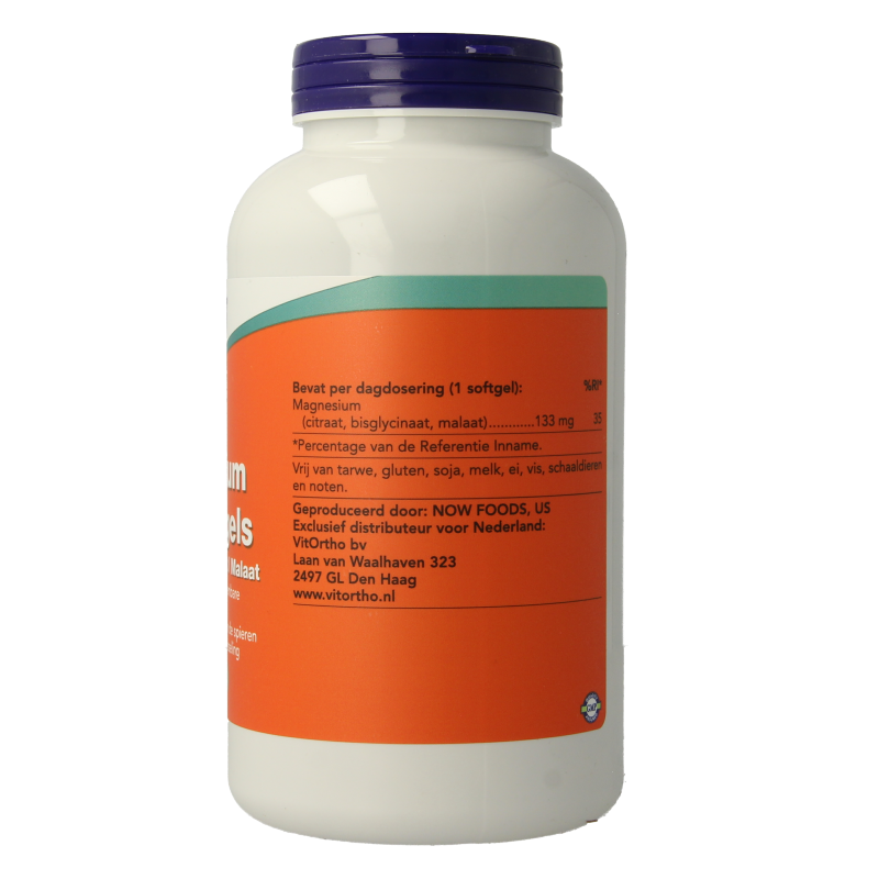 NOW Magnesium trio softgels 180 Softgels
