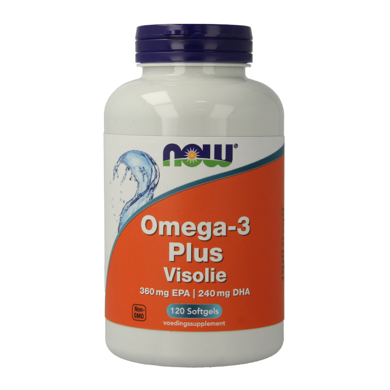 NOW Omega-3 Plus 360 mg EPA 240 mg DHA 120 Softgels