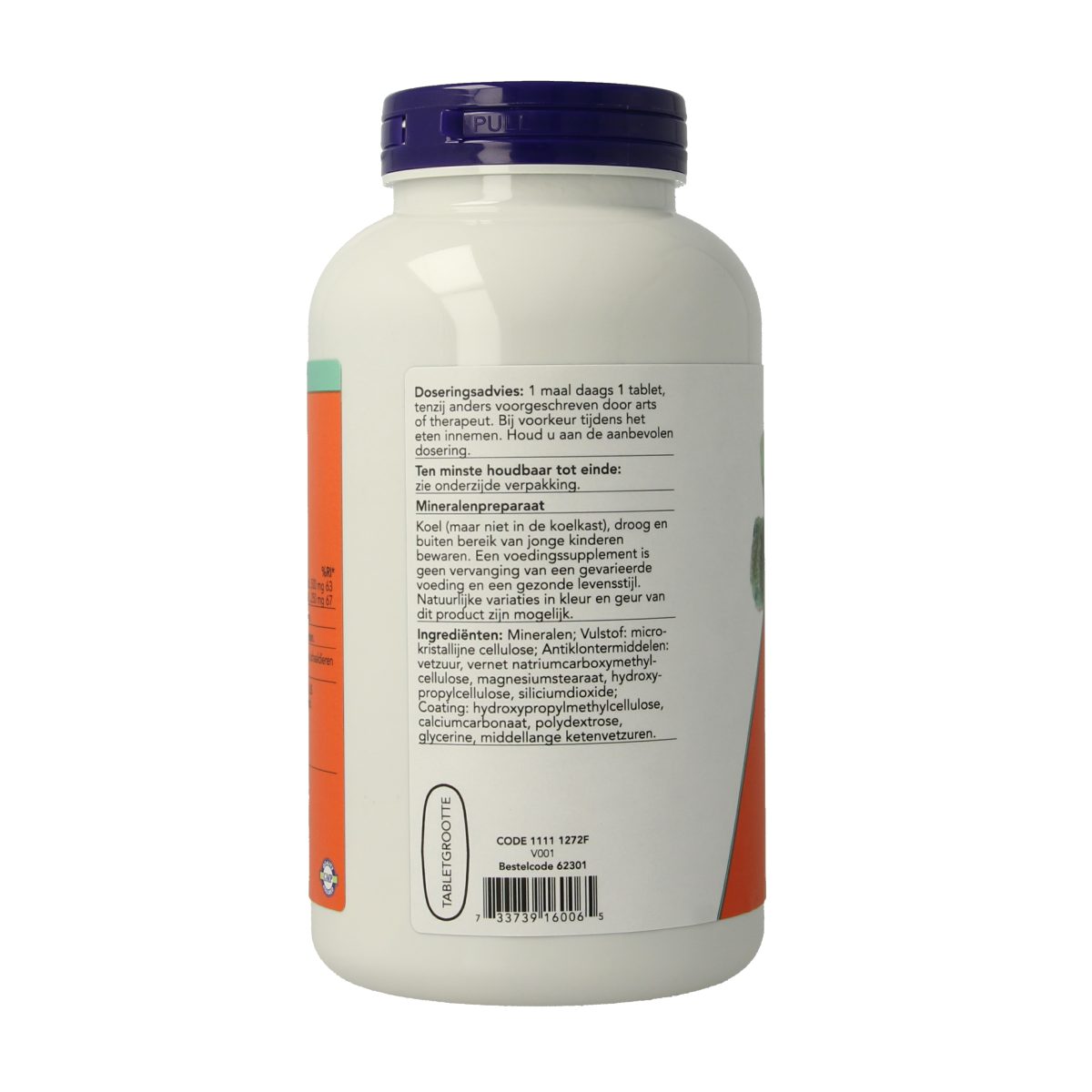 NOW Calcium 500mg magnesium 250mg 250.00 Tabletten