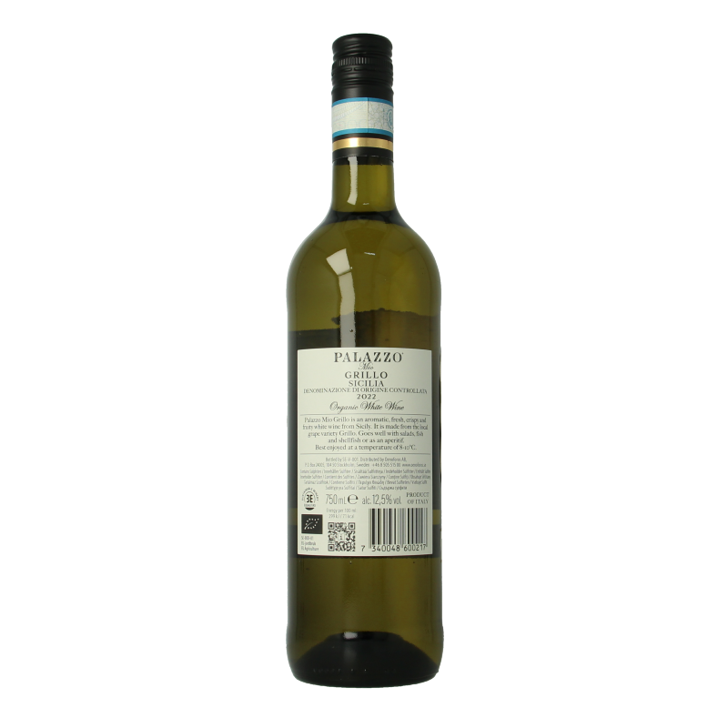 Palazzo Mio grillo wit bio 750 Milliliter