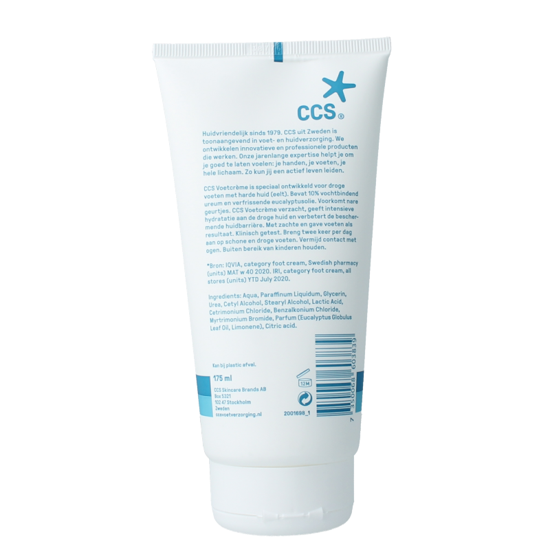 CCS Voetcreme 175.00 Milliliter
