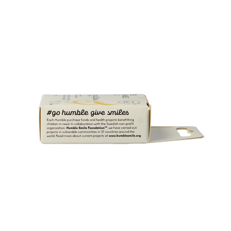 The Humble Co Dental floss lemon 50 meter 1 Stuks