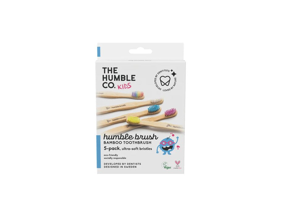 The Humble Co Tandenborstels Bamboe - Kids 5.00 Stuks