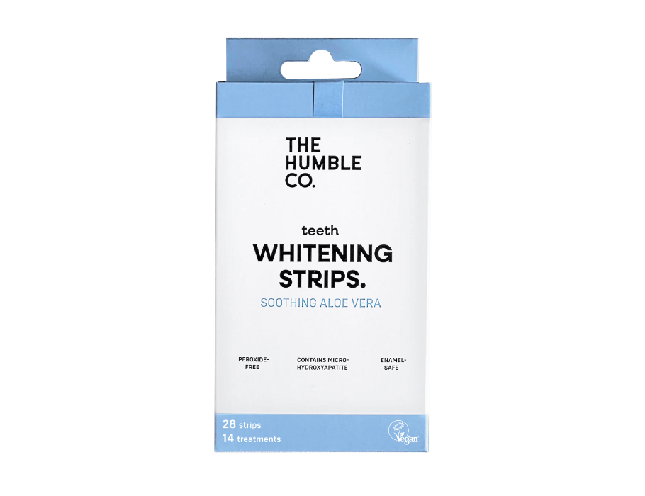 The Humble Co Whitening Strips - Aloe Vera - 28 strips 28.00 Stuks