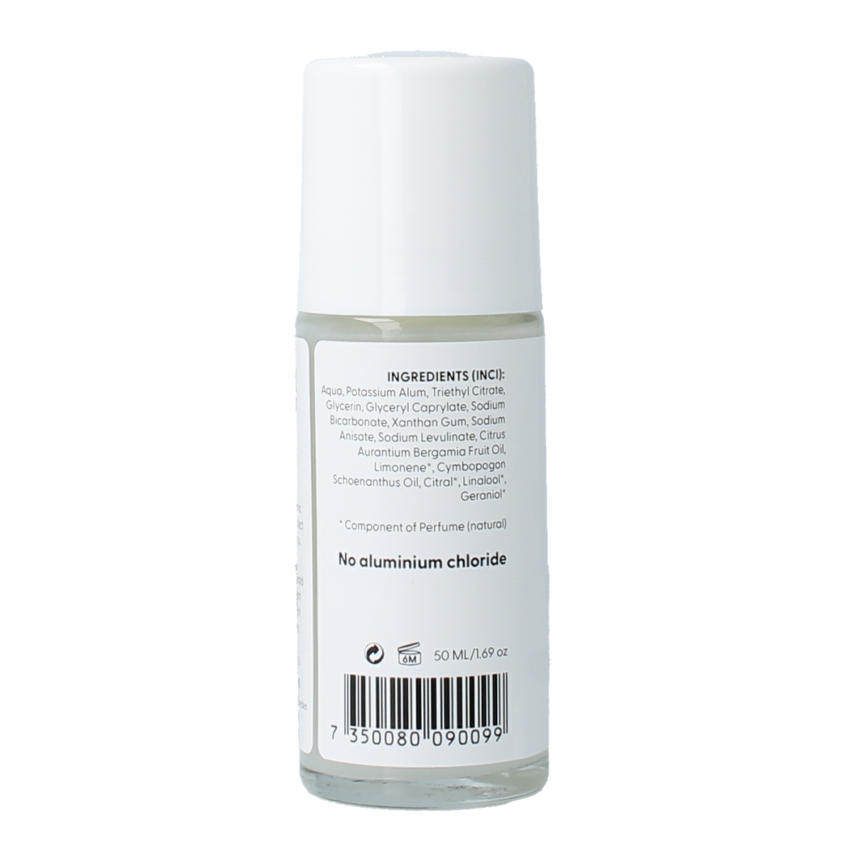 True Organic Undercover agent deodorant lemongrass 50.00 Milliliter