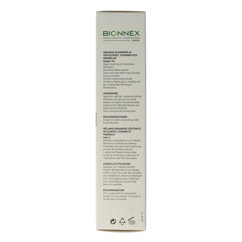 Bionnex Shampoo anti hair loss anti dandruff 300 Milliliter