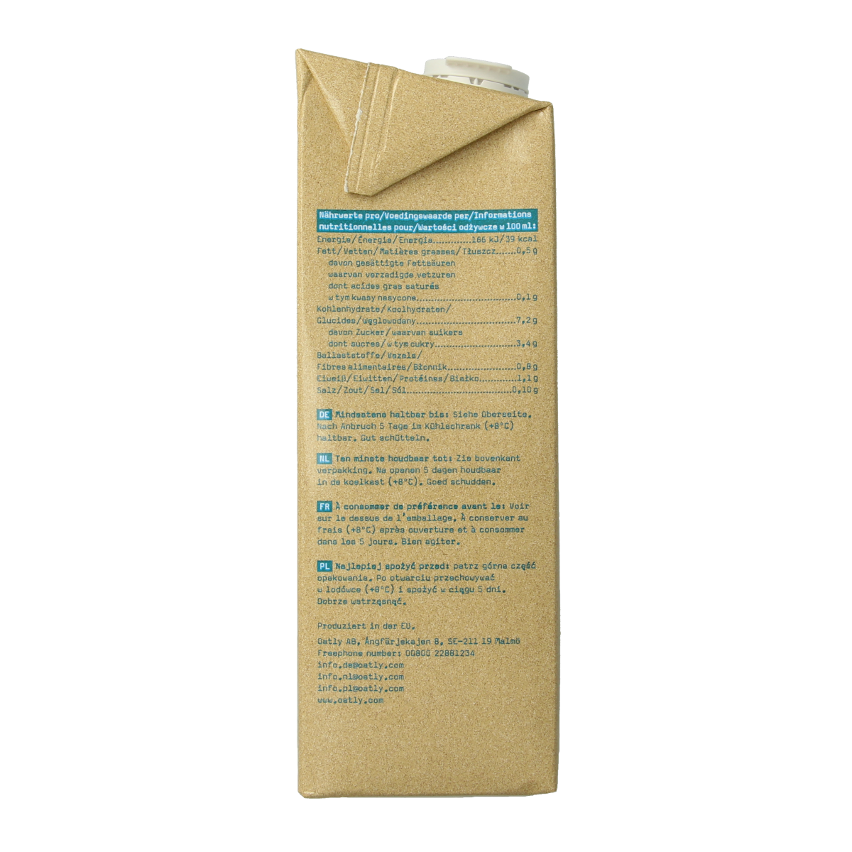 Oatly Haverdrank bio 1.00 Liter