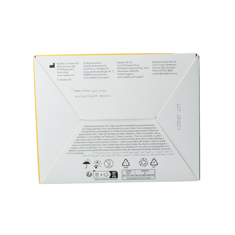 Medela Zoogcompressen ultra ademend 60 Stuks